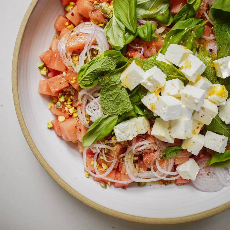 Fresh Watermelon Salad