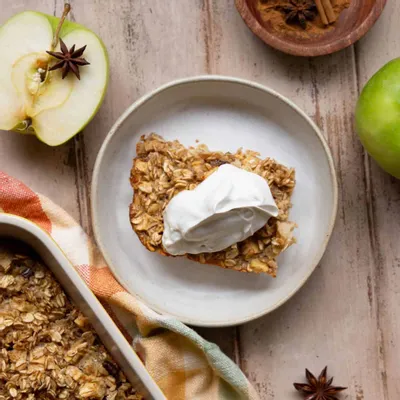 Recipe 'Healthy Apple Cinnamon Baked Oatmeal'
