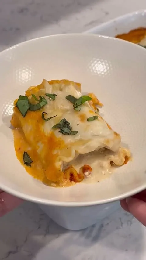 Easy Summer Vegan Lasagna Rolls