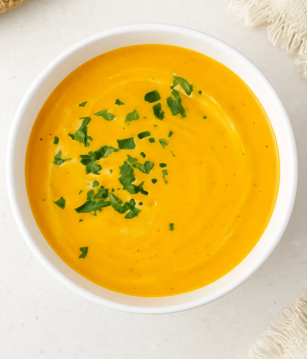 Easy Roasted Butternut Squash Soup