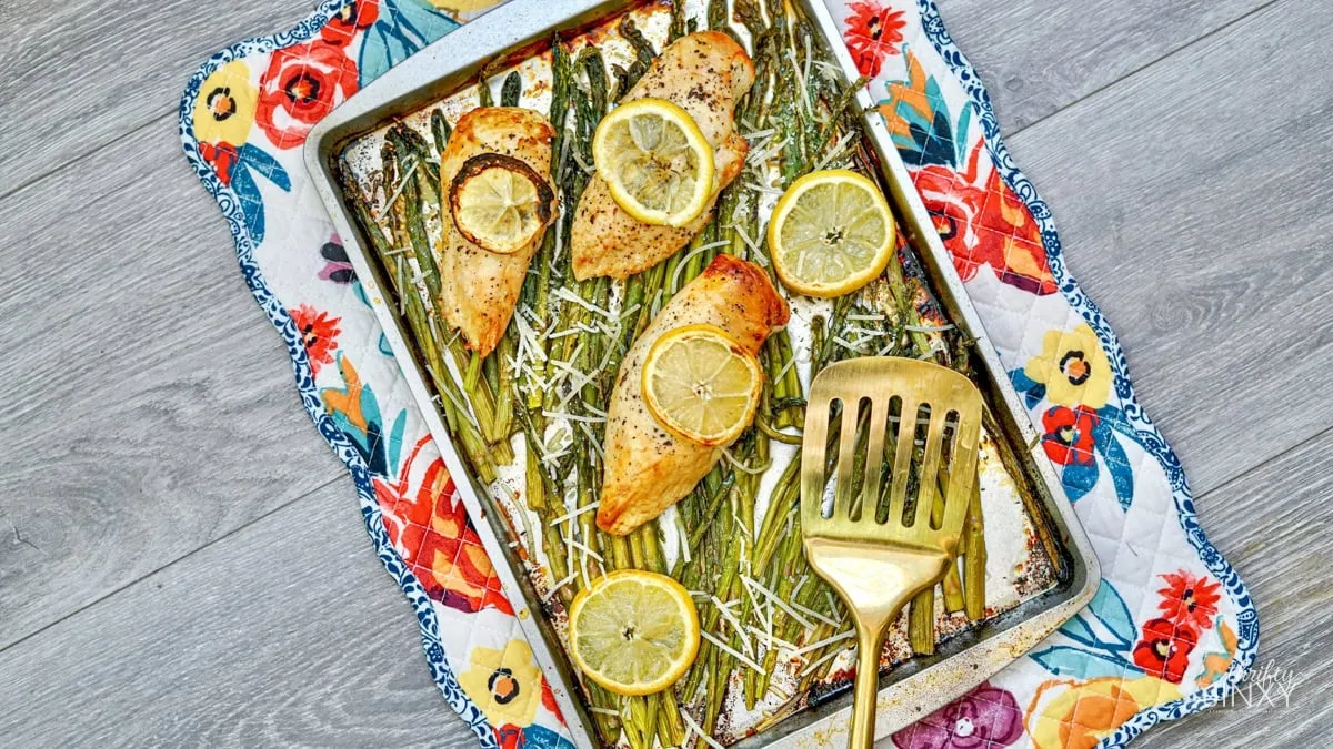 Sheet Pan Chicken and Asparagus