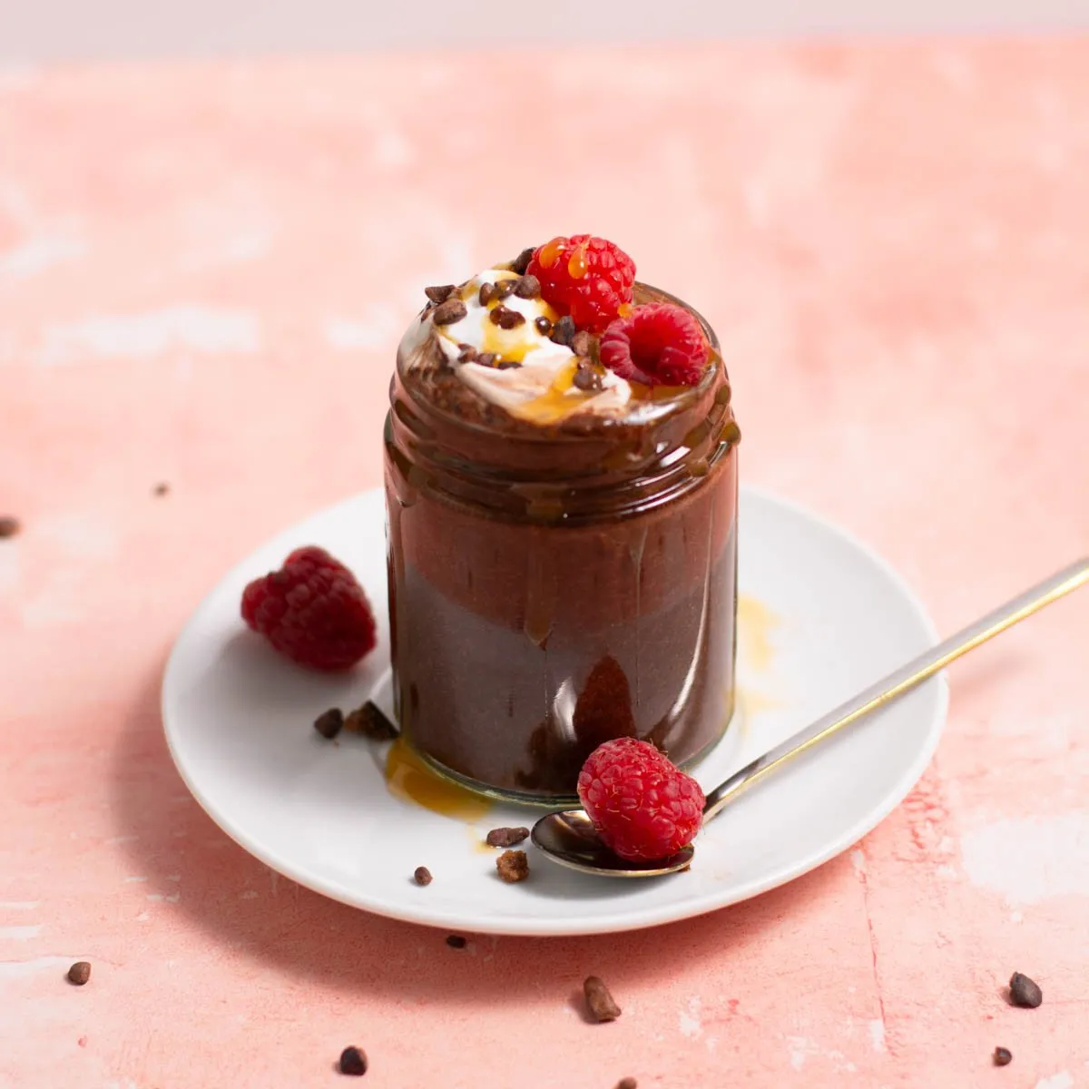 High Protein Chocolate Chia Seed Pudding without Protein Powder