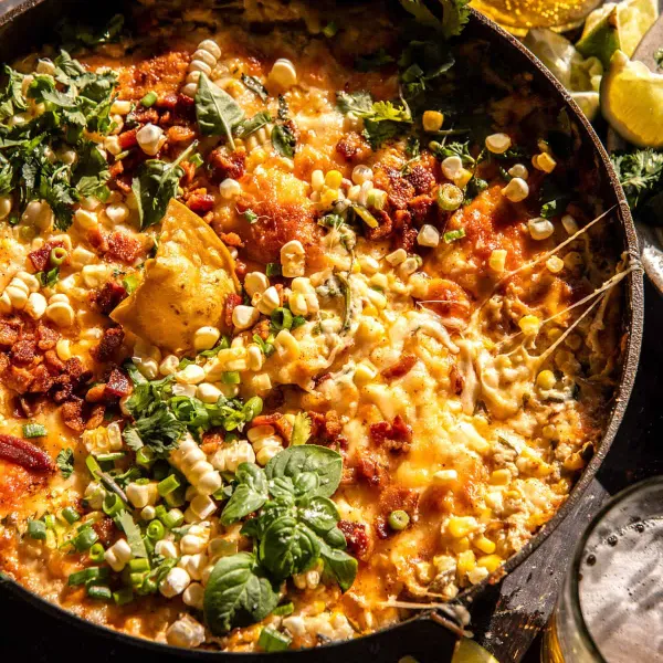 Hot Bacon Corn Dip