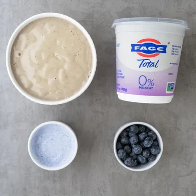 Recipe 'FAGE Total Yogurt Blue Matcha Banana Bowl'