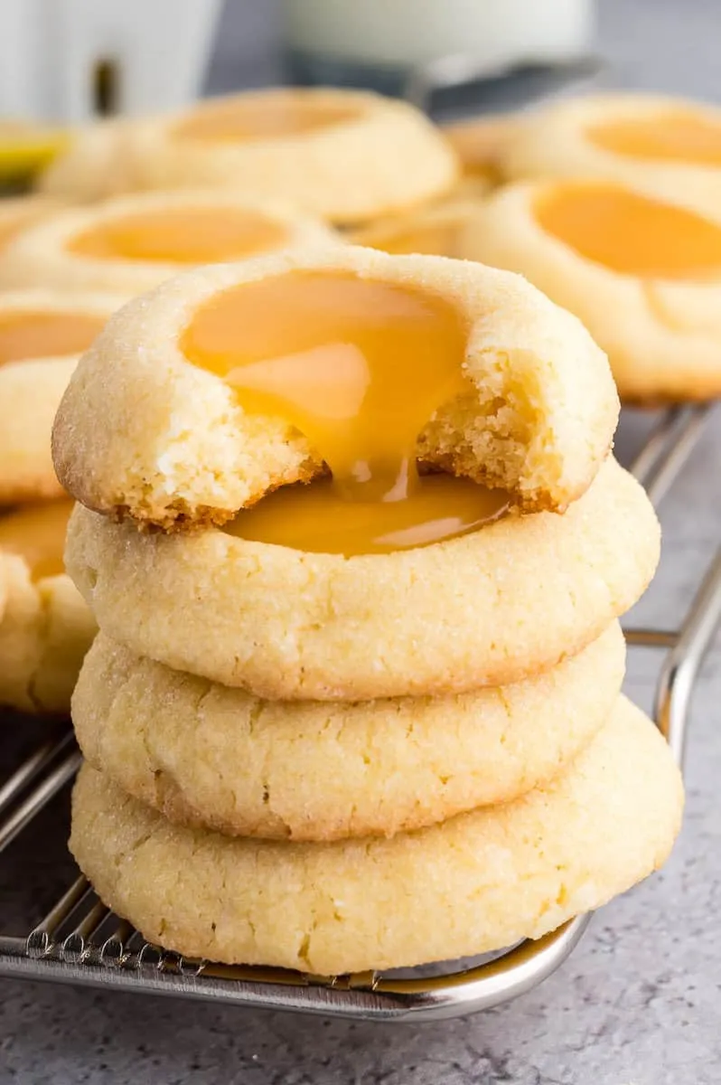 Lemon Thumbprint Cookies