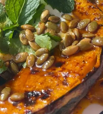 Recipe 'Glazed Pumpkin Wedges'