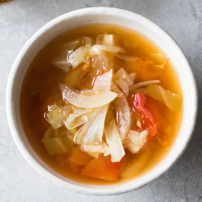 Recipe 'Cabbage and Tomato Miso Soup'