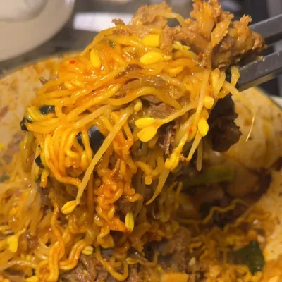 Recipe 'Kongbul with Ramen'