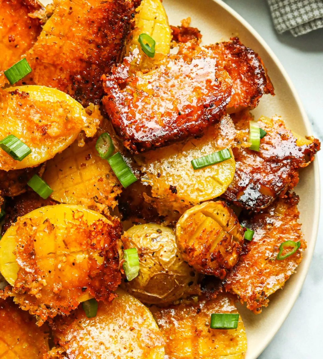 Parmesan Crusted Potatoes