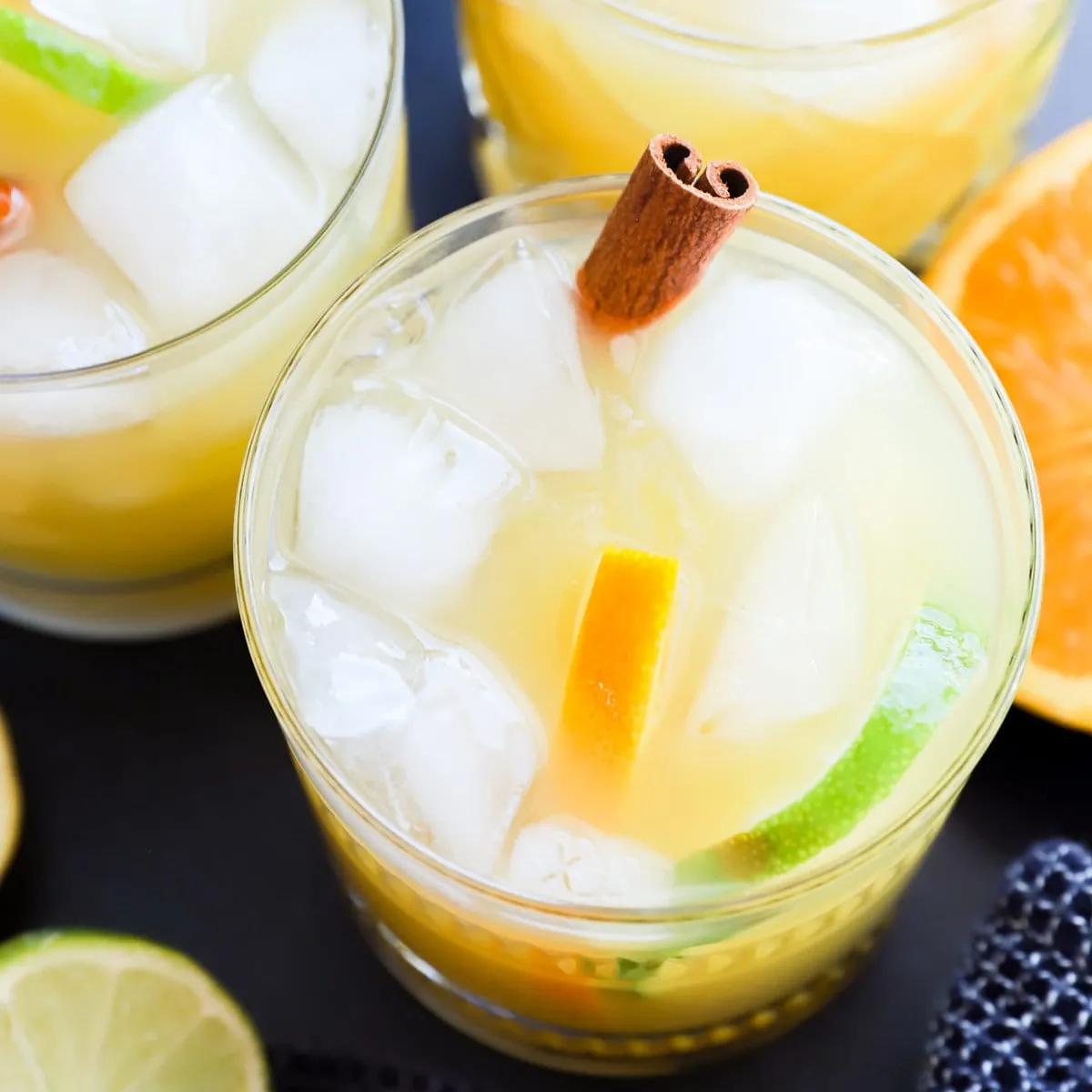 spiced rum punch