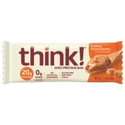 think! High Protein Bar, 20g Protein, Creamy Peanut Butter