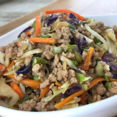 Recipe 'Egg roll in a bowl! 🙌'