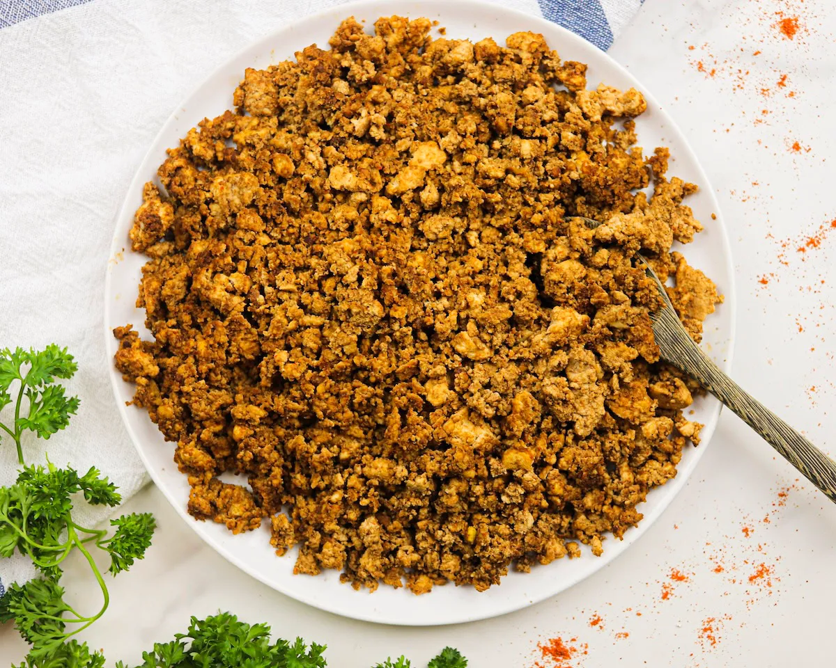 Ground "Beef" Tofu