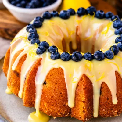 Recipe 'Lemon Blueberry Bundt Cake'
