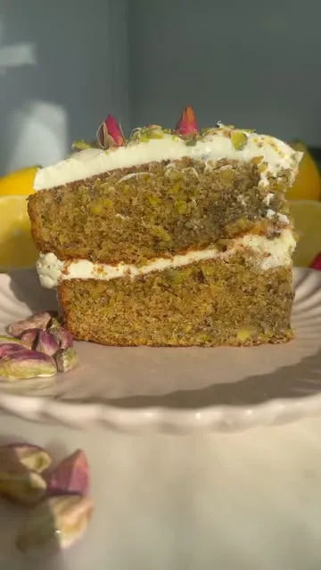 Pistachio Persian Love Cake