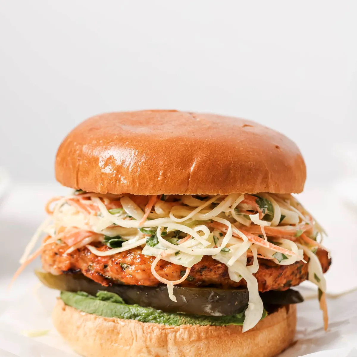 Air Fryer Chicken Burgers