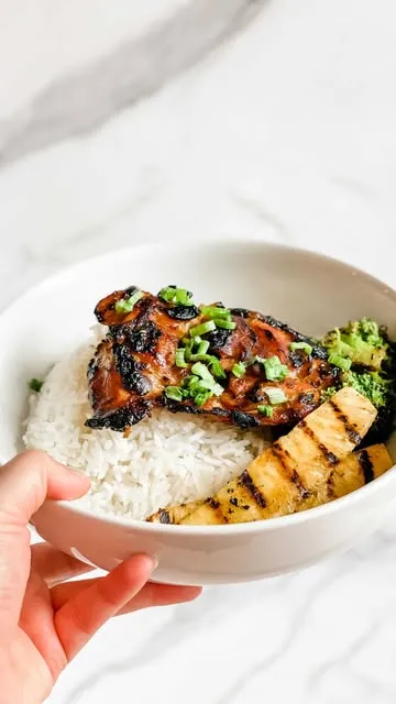 Grilled Teriyaki Chicken Thighs