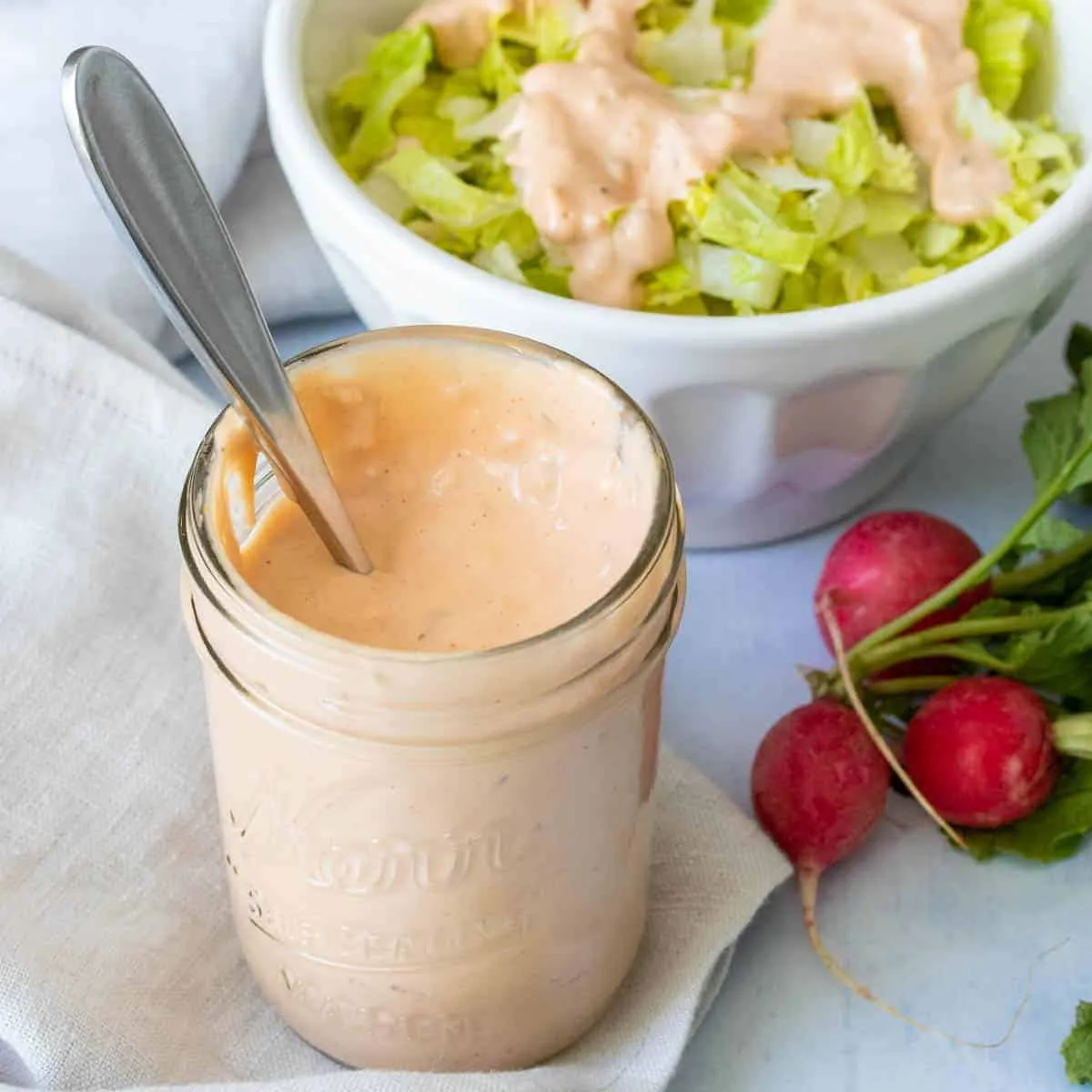 Dairy-Free Thousand Island Dressing (No Mayo!)
