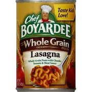 Chef Boyardee Lasagna, Whole Grain