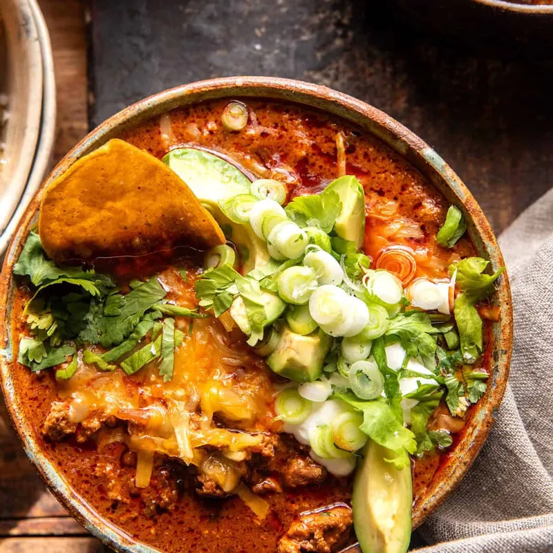 Spicy Buffalo Turkey Chili
