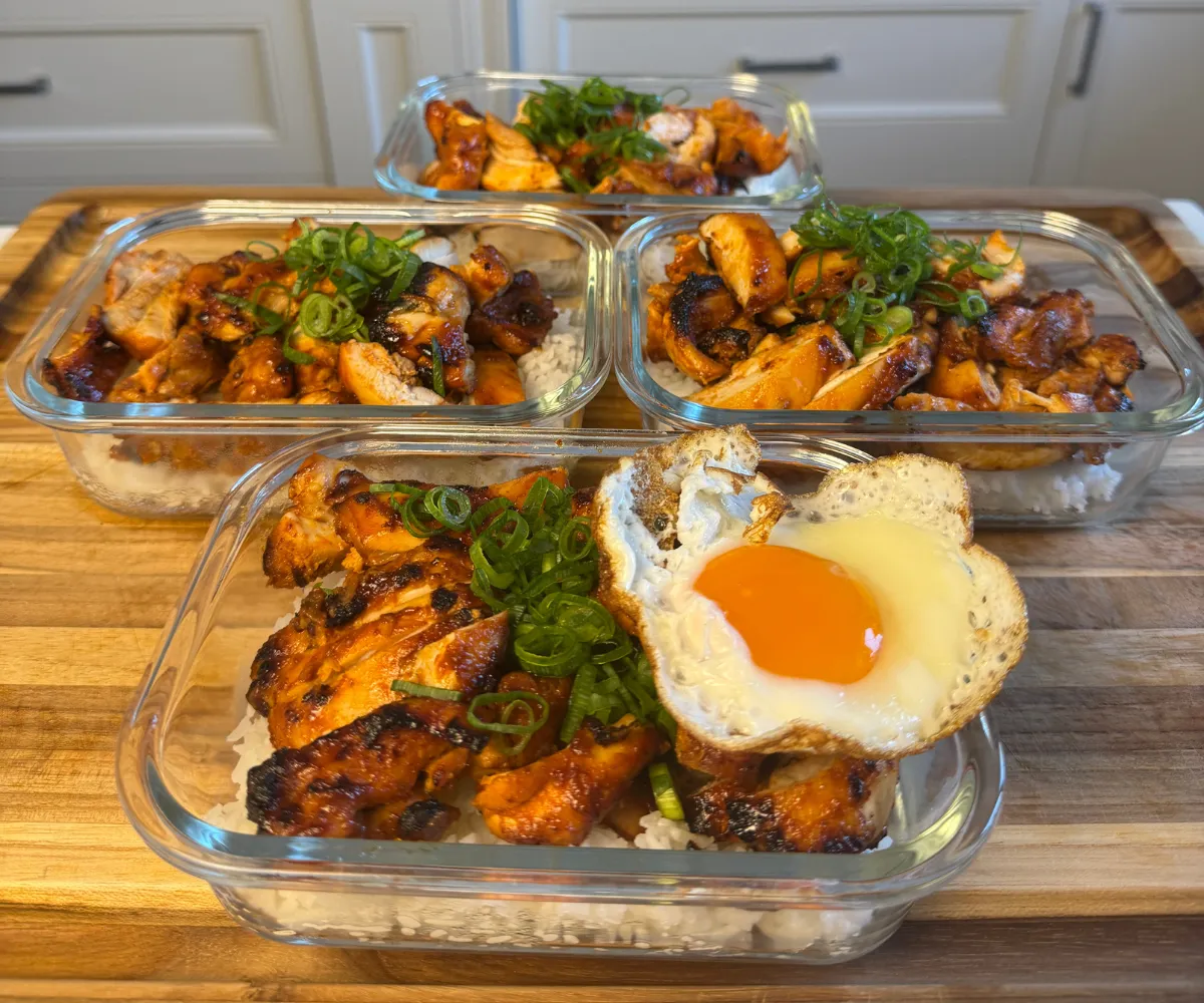 Gochujang chicken and rice (meal prep)