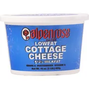 Alpenrose Cottage Cheese, 1-1/2% Milkfat, Lowfat