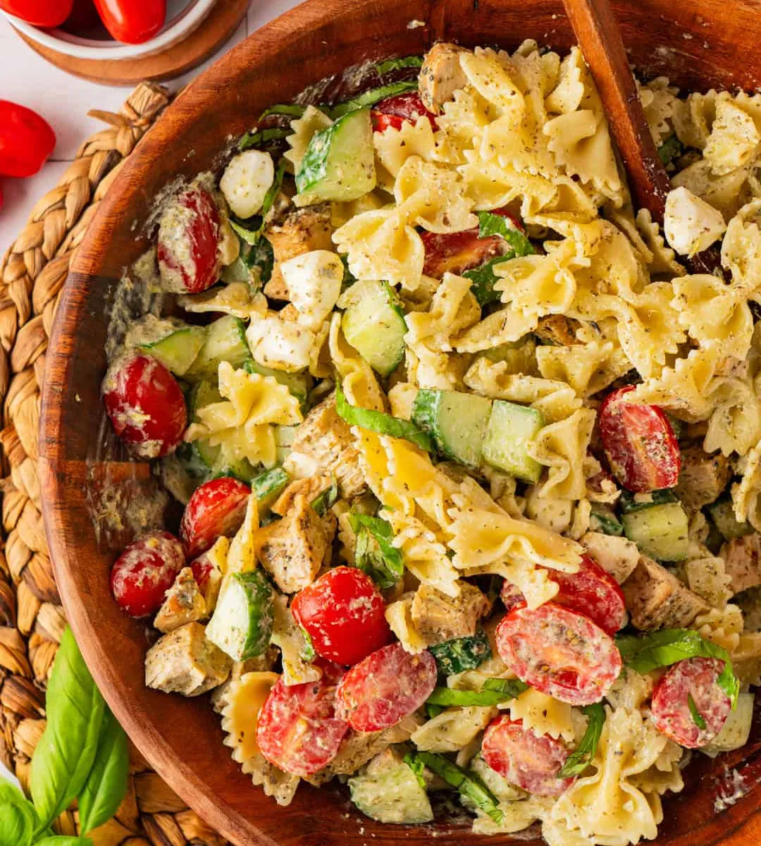 Chicken Pesto Pasta Salad Recipe