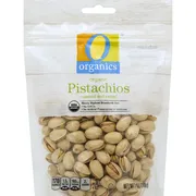 O Organics Pistachios, Organic, Roasted and Salted