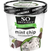 So Delicious Dairy Free Coconut Milk Mint Chip