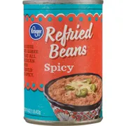 Kroger Refried Beans, Spicy