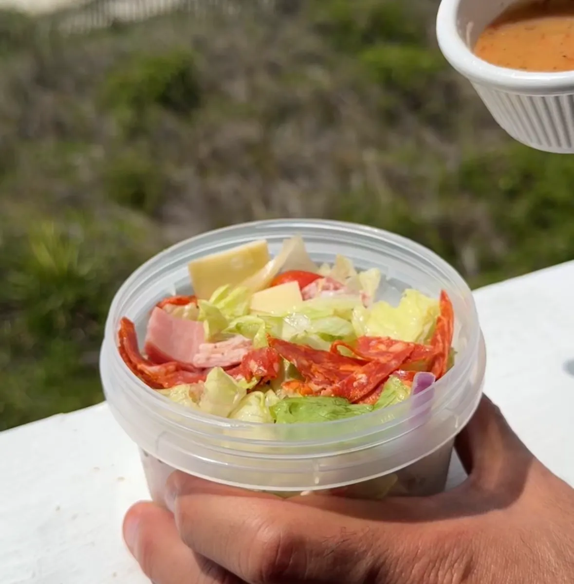 Italian Chopped Salad Meal Prep