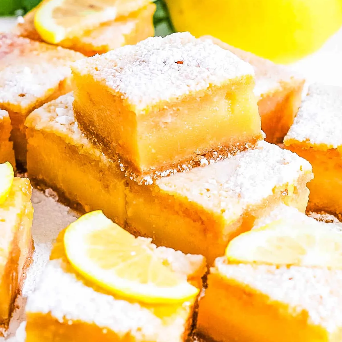 Lemon Bars With Graham Cracker Crust