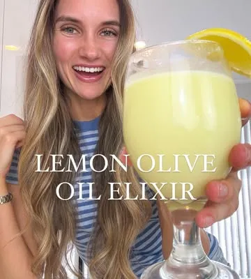Recipe 'LEMON OLIVE OIL ELIXIR🍋✨'