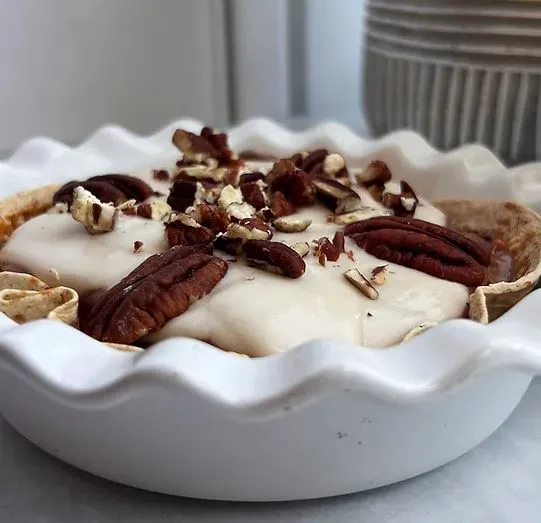 Chocolate Pecan Ice Cream Pie