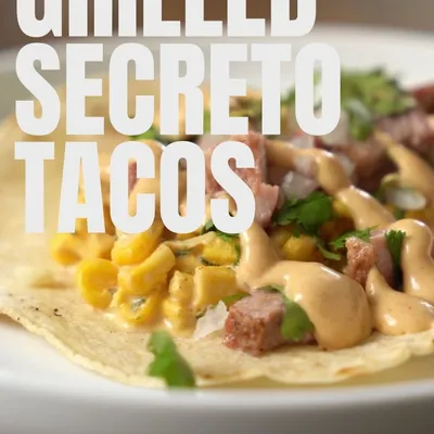 Recipe 'Grilled Secreto Street Tacos'