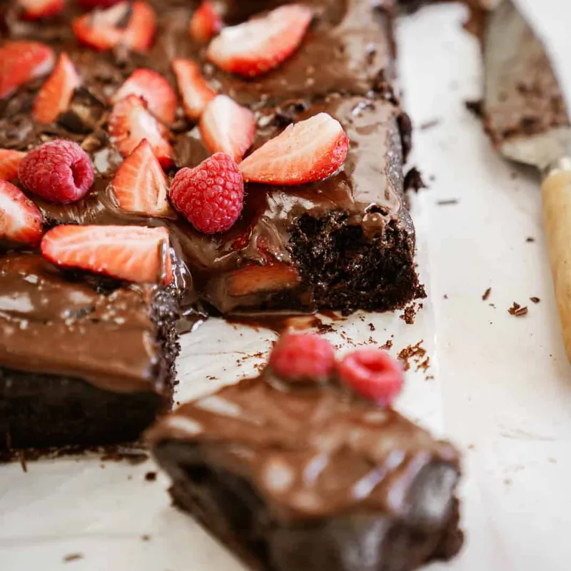 Vegan Chocolate Sheet Cake