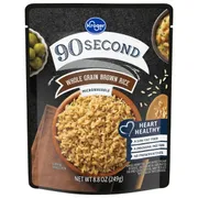 Kroger 90 Second Whole Grain Brown Rice