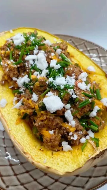 Taco Stuffed Spaghetti Squash