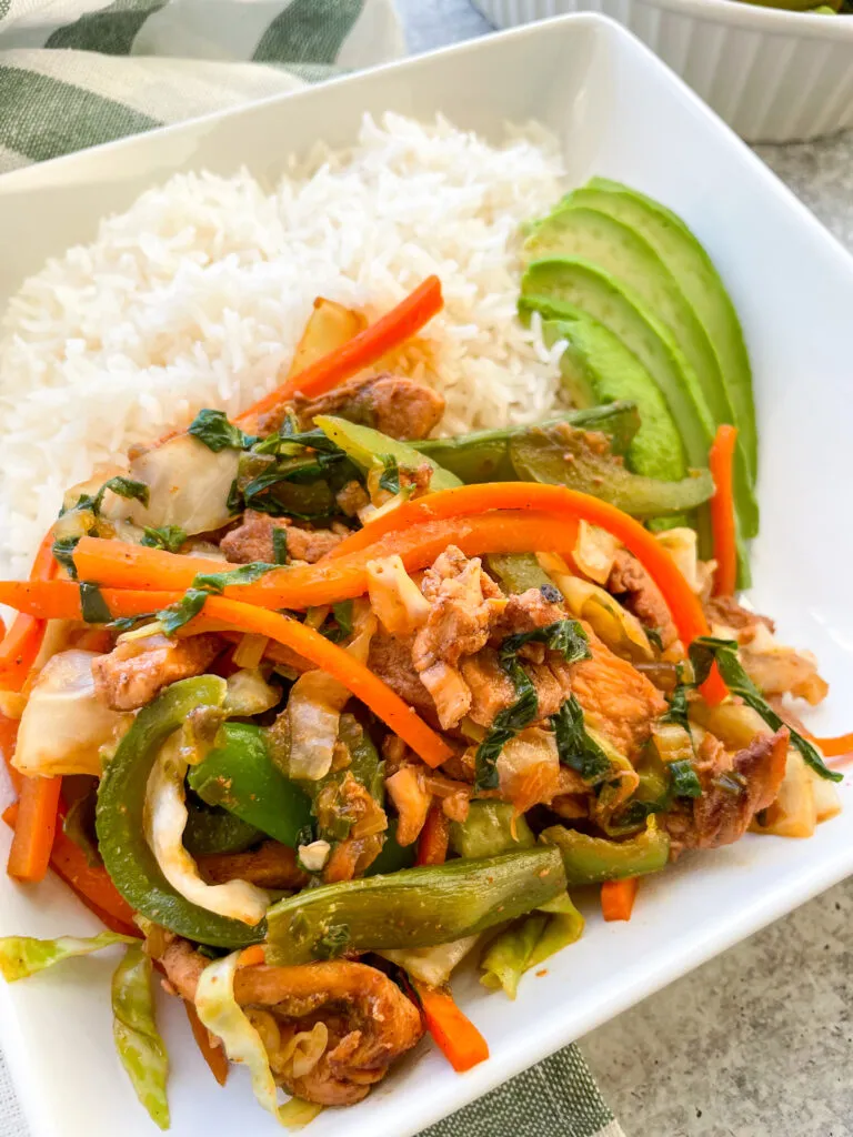 Jamaican Chicken Chop Suey