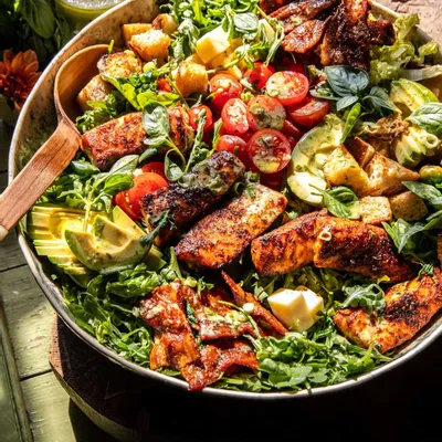 Recipe 'Salmon Club Salad'