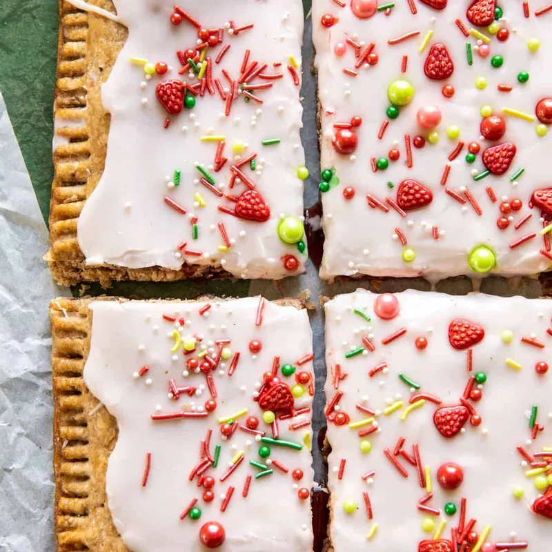 Giant Frosted Strawberry Pop Tart