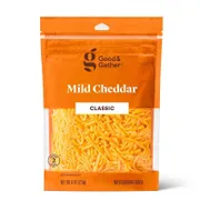 Shredded Mild Cheddar Cheese - 8oz - Good & Gather