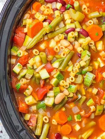 Crock Pot Minestrone Soup
