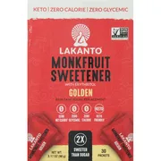 Lakanto Monkfruit Sweetener with Erythritol, Golden
