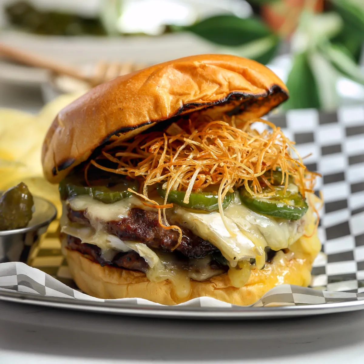 Jalapeño Smash Burgers