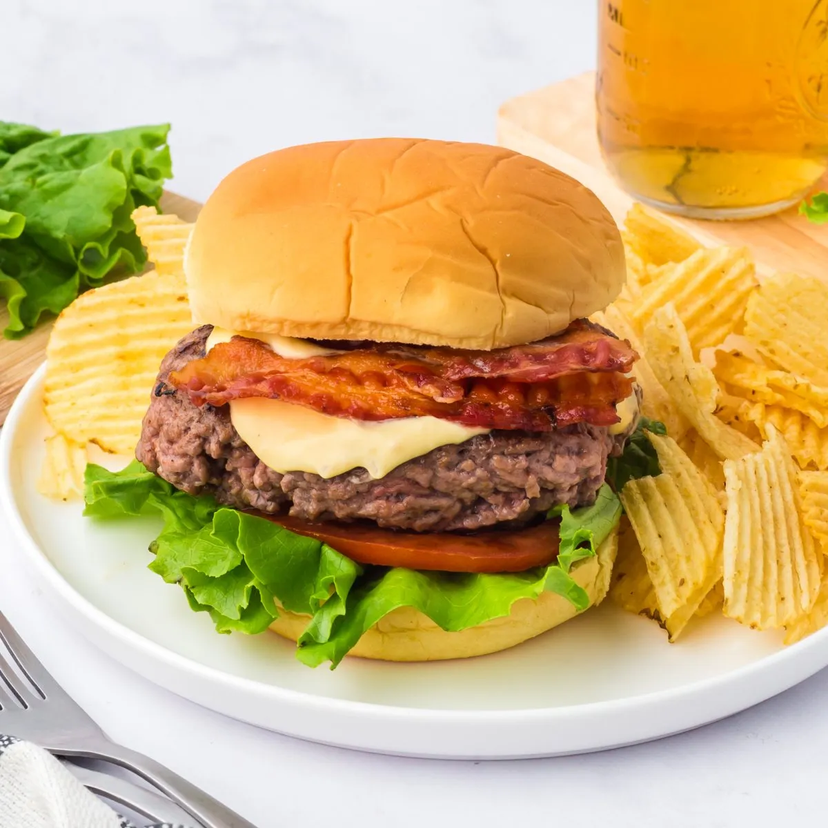 The Best Ever Bourbon Burger
