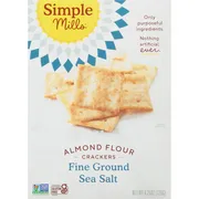 Simple Mills Crackers, Almond Flour, Fine Ground Sea Salt
