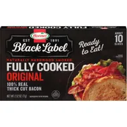 Hormel Black Label Thick Cut Fully Cooked Bacon