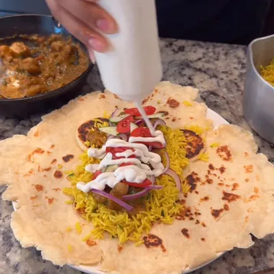Recipe 'butter chickpea burrito'