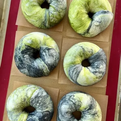 Recipe 'Cobweb Bagels'